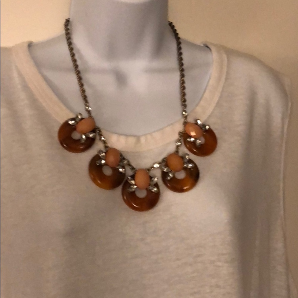 Tortoise Statement Necklace